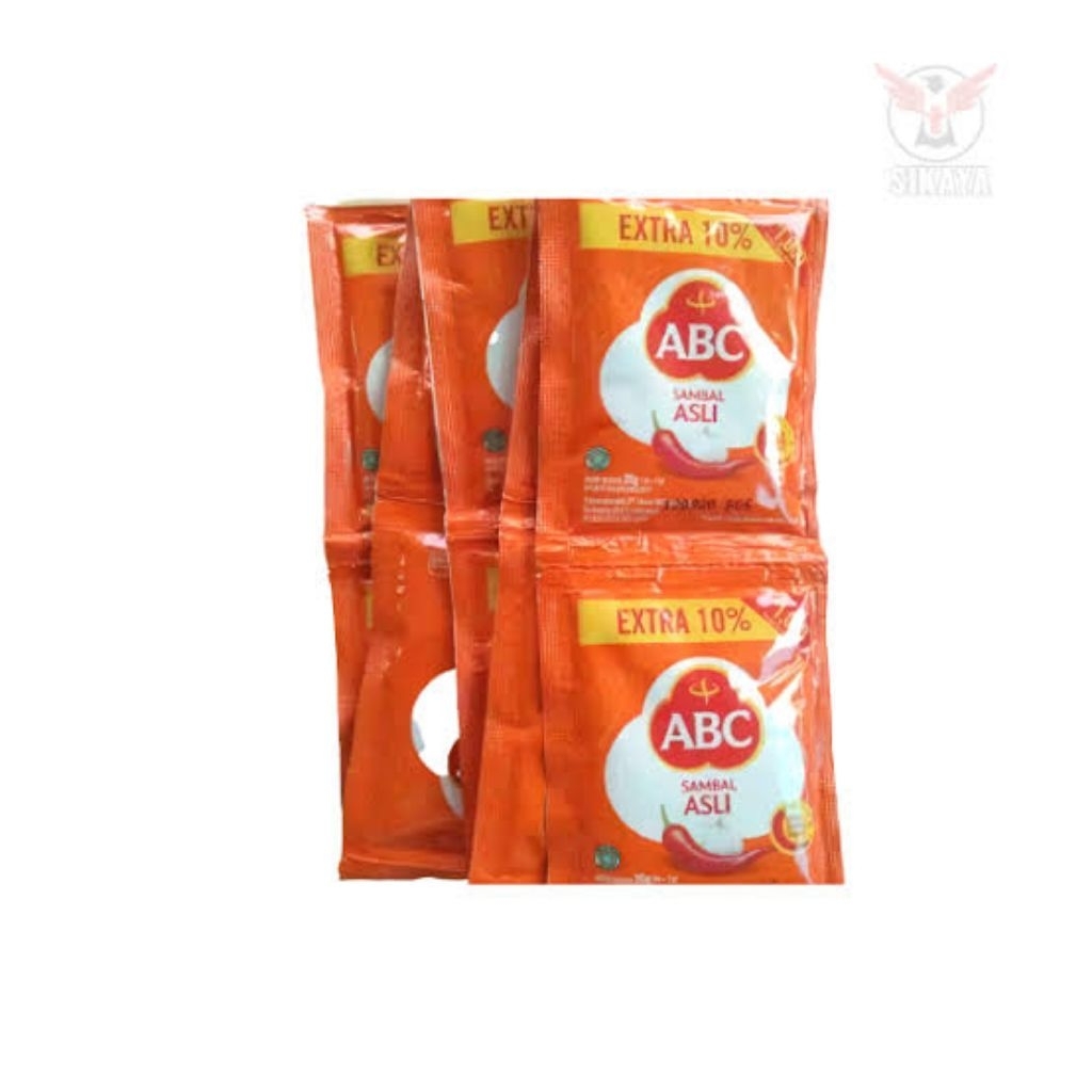 

abc sambel saset per 5 pak