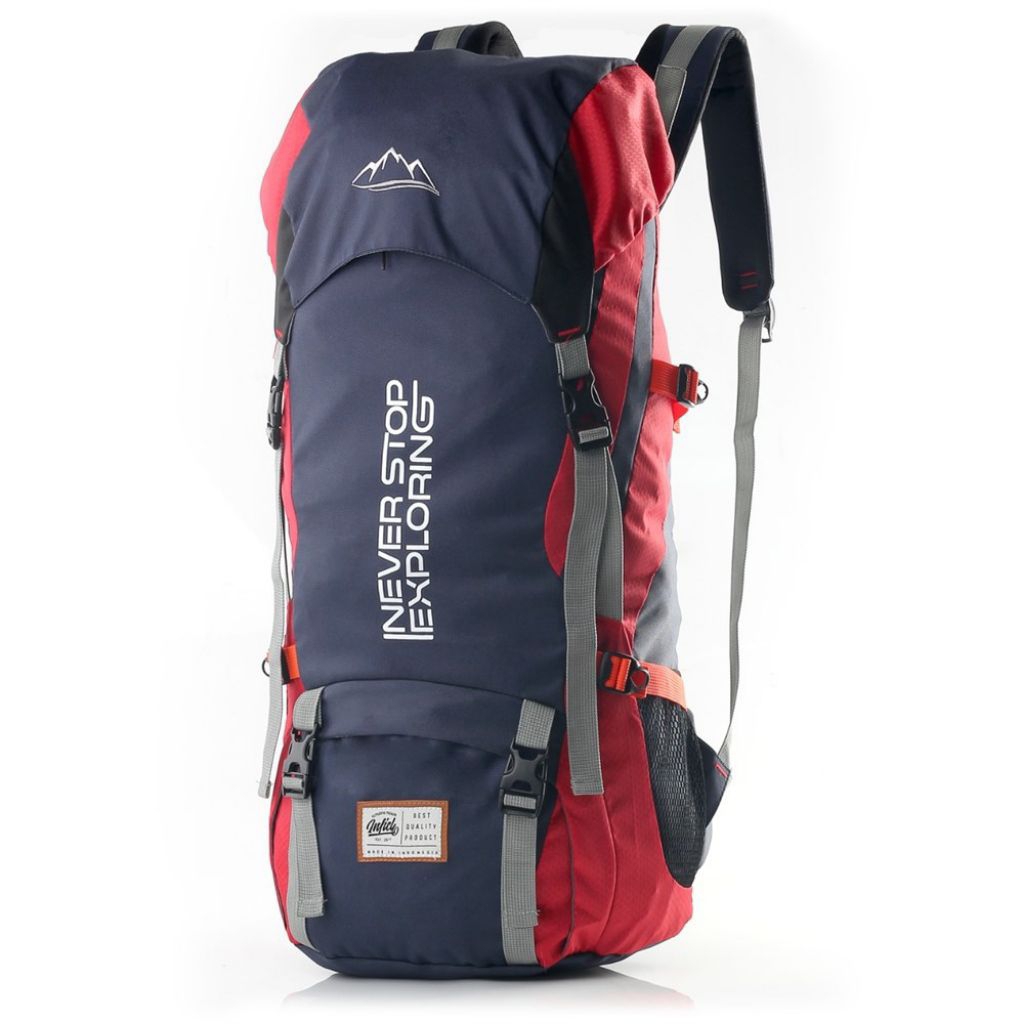 Tas Carrier 80 Liter INFICLO IFS - Tas Travel Punggung Pria Free Raincover