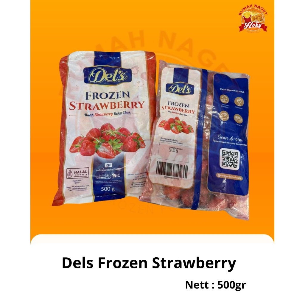 

Dels Frozen Strawberry 500gr