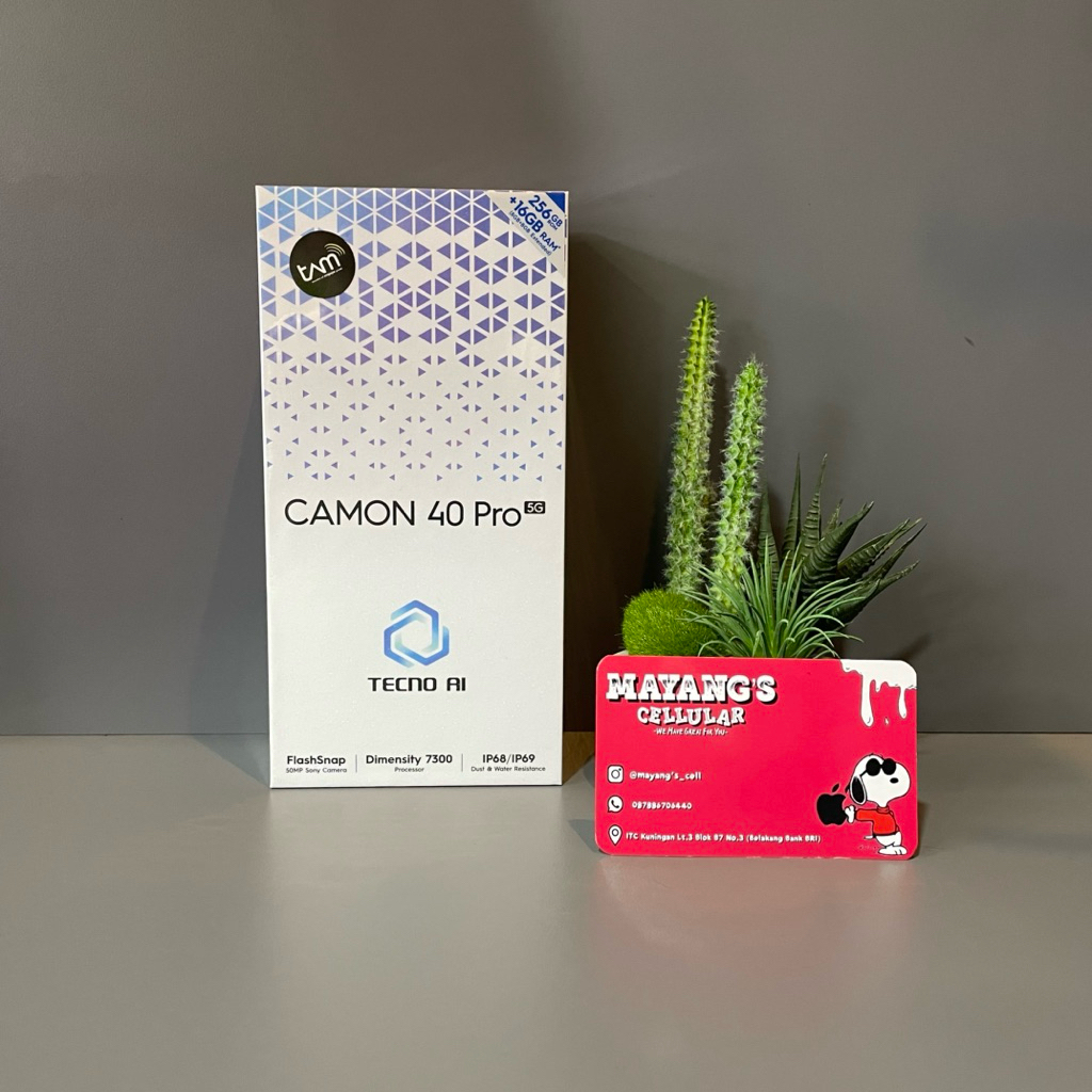 TECNO CAMON 40 Pro 5G - 8+8GB*/256GB, Mediatek D7300 Ultimate, 6.78” FHD+144HZ 3D Curved Amoled, 50M