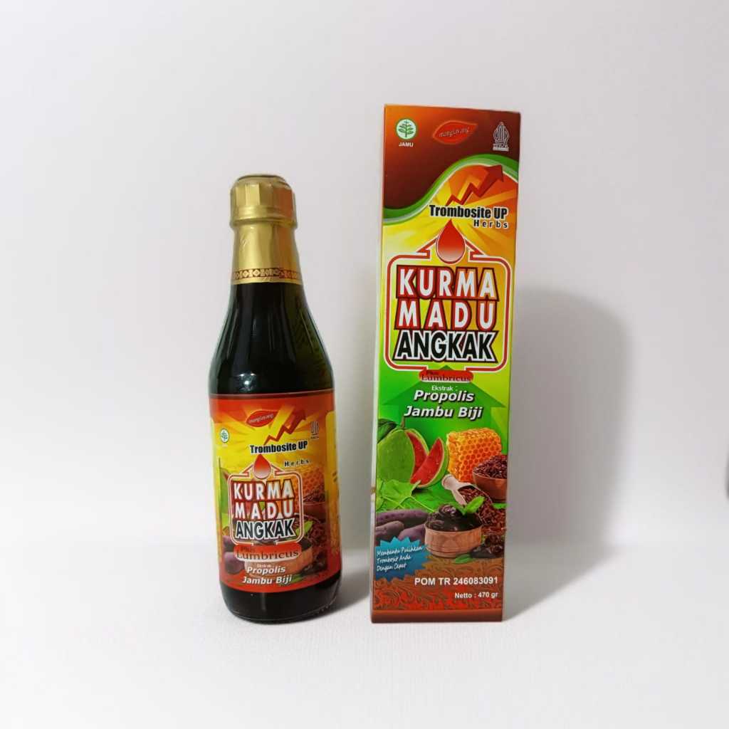 

SARIKURMA MANGLAYANG MADU ANGKAK PLUS PROPOLIS LUMBRICUS DAN JAMBU BIJI 470GR ORIGINAL POM TR 246083091