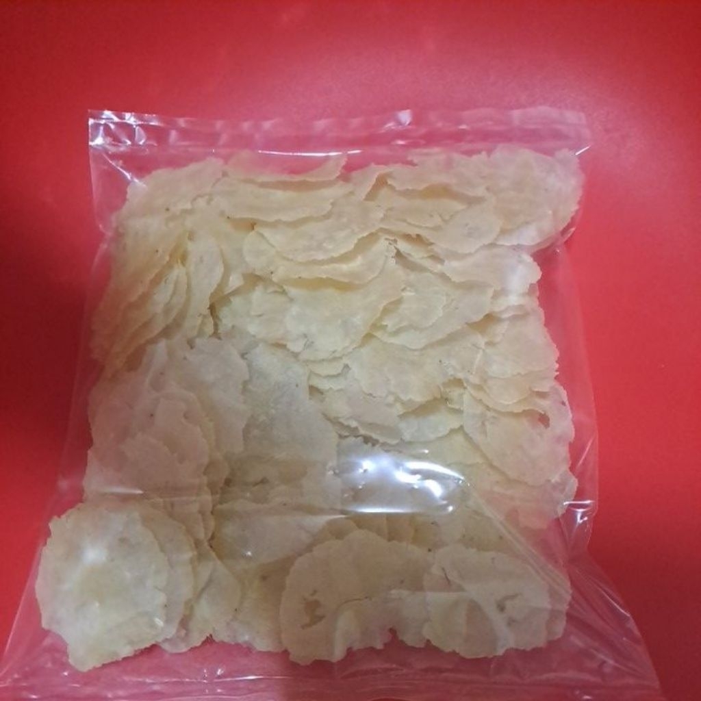 

Emping Melinjo Aceh Grade A Super tipis 250 gr Asli 100%