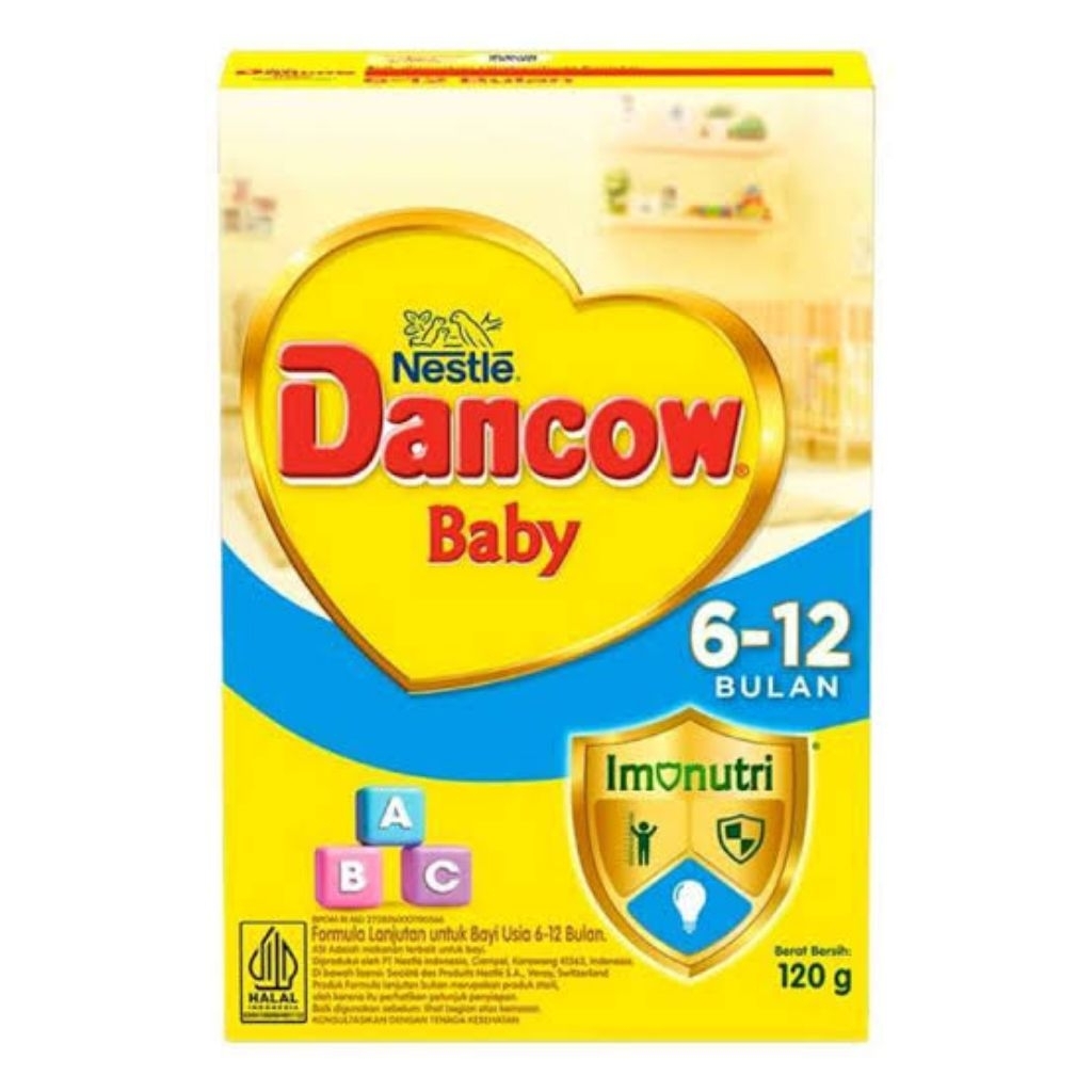 

Nestle Dancow Baby Susu Formula Bayi 6-12 Bulan 120 gr