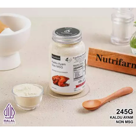 

KALDU AYAM 245GR MPASI BAYI NON MSG BUBUK/KALDU AYAM ORGANIK