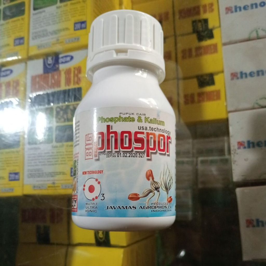 Pupuk cair Big Phospor kemasan 250ml