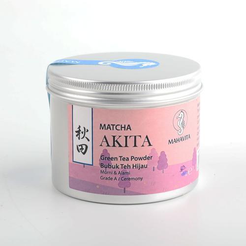 

Matcha Green Tea powder Bubuk Teh Jepang grade AKITA Ceremony MAHAVITA