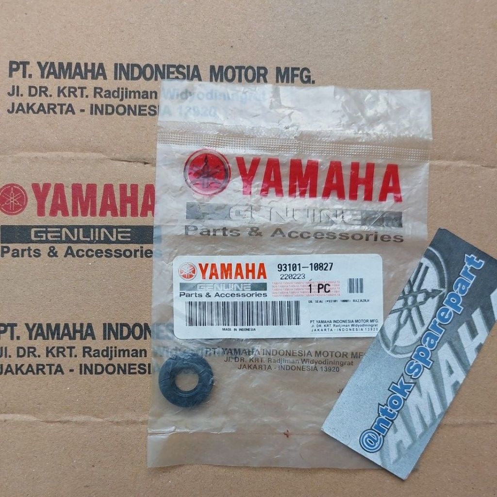 Seal Sil Oli Pomp Pompa Oli RX King RXKing FIZR Original Genuine Yamaha 93101-10827
