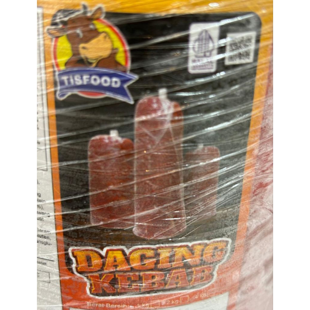 

Daging Kebab Tis Food Tanpa Tiang 2kg