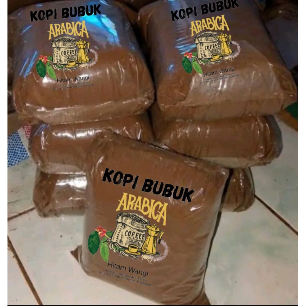 

Kopi bubuk arabica asli 100% tanpa campuran 250 gram
