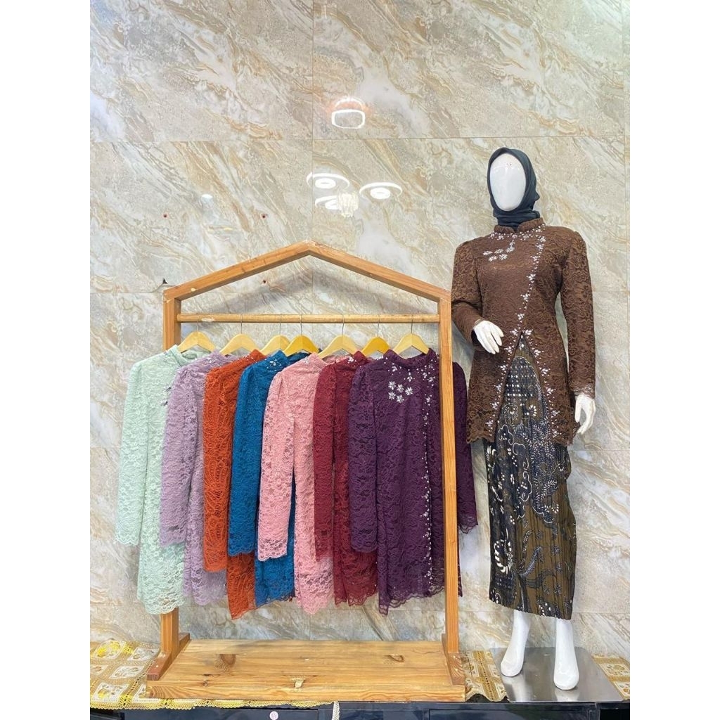 Tunik Brukat Payet Model 7 OneSet