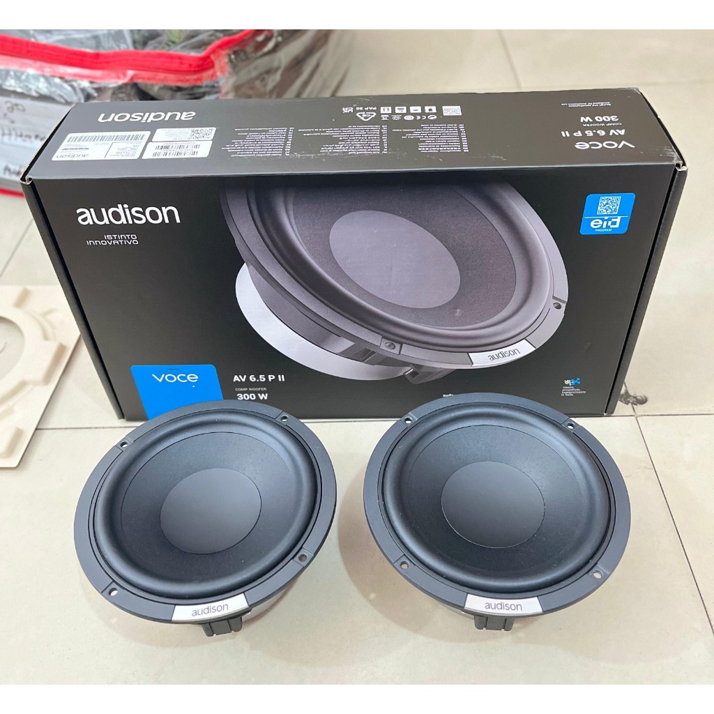 Audison AV 6.5 P II Voce Woofer SPEAKER MOBIL AUDISON