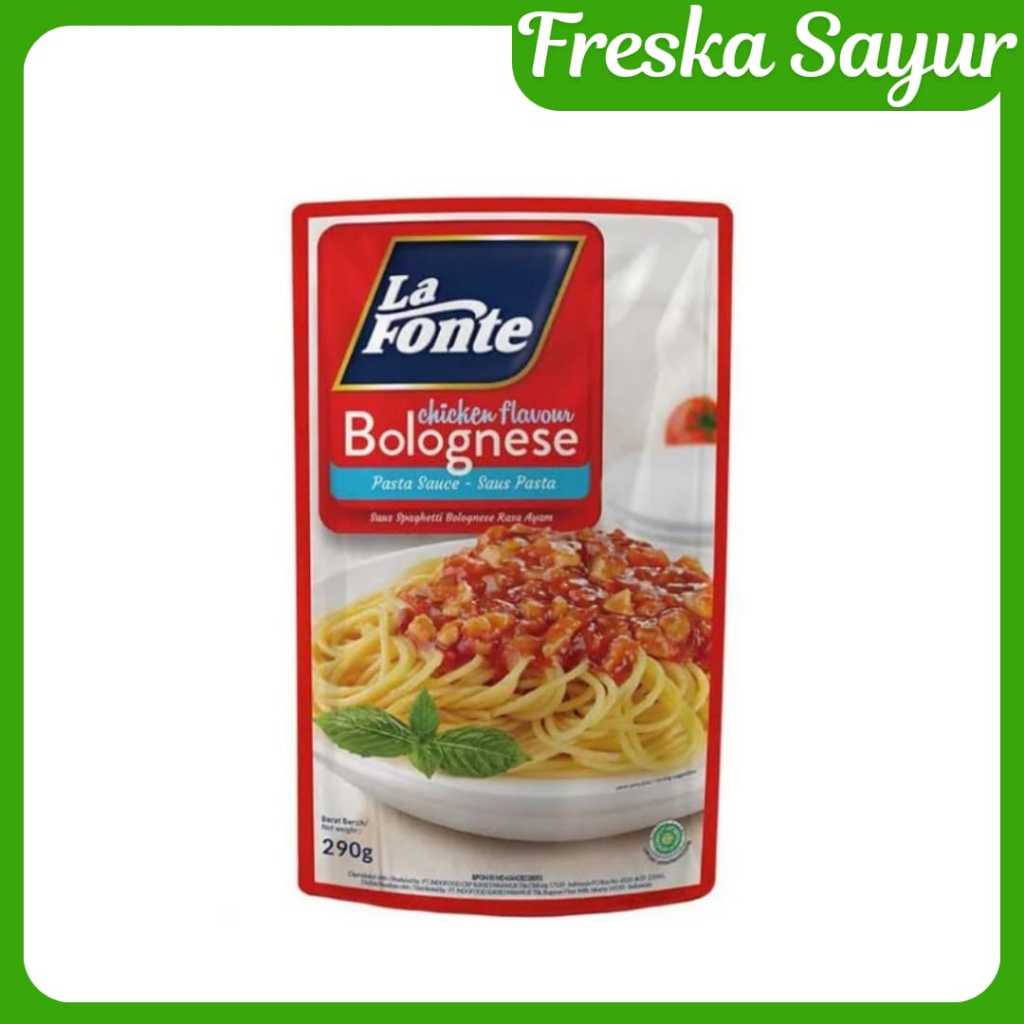 

Saus Pasta La Fonte Chicken Flavour Bolognese 290 gr