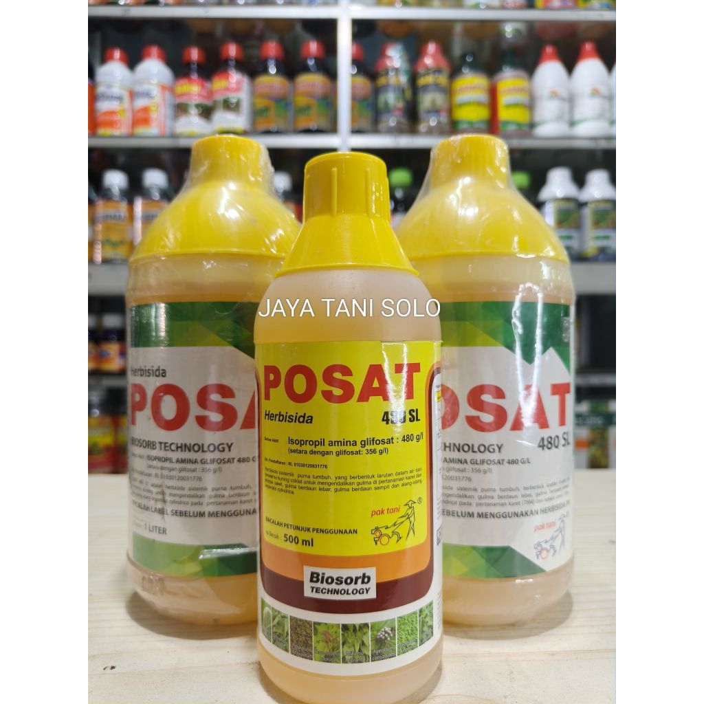 Posat 480SL - Herbisida Sistemik Racun Rumput Liar
