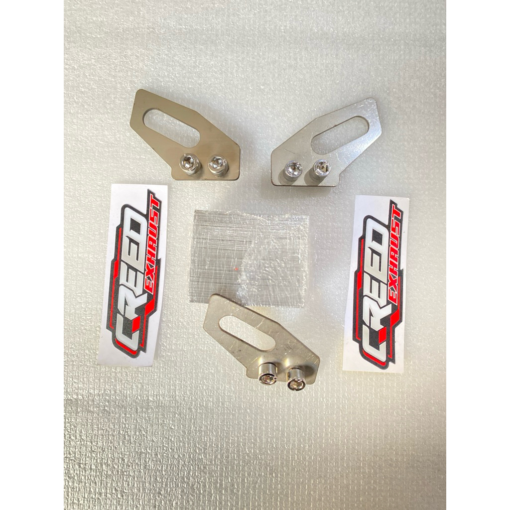 Klem Gantungan Paten Rell Standar Racing Creed Exhaust Original