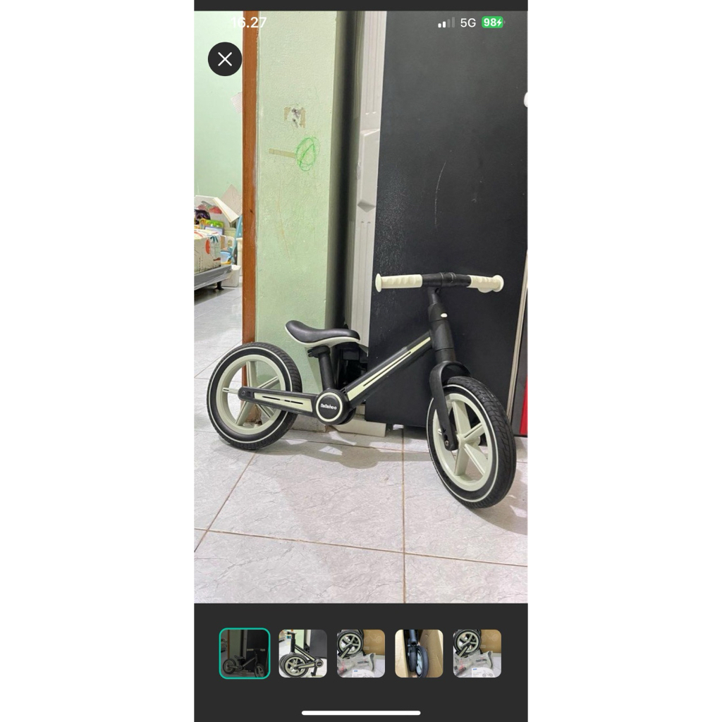 Preloved bebehoo pushbike