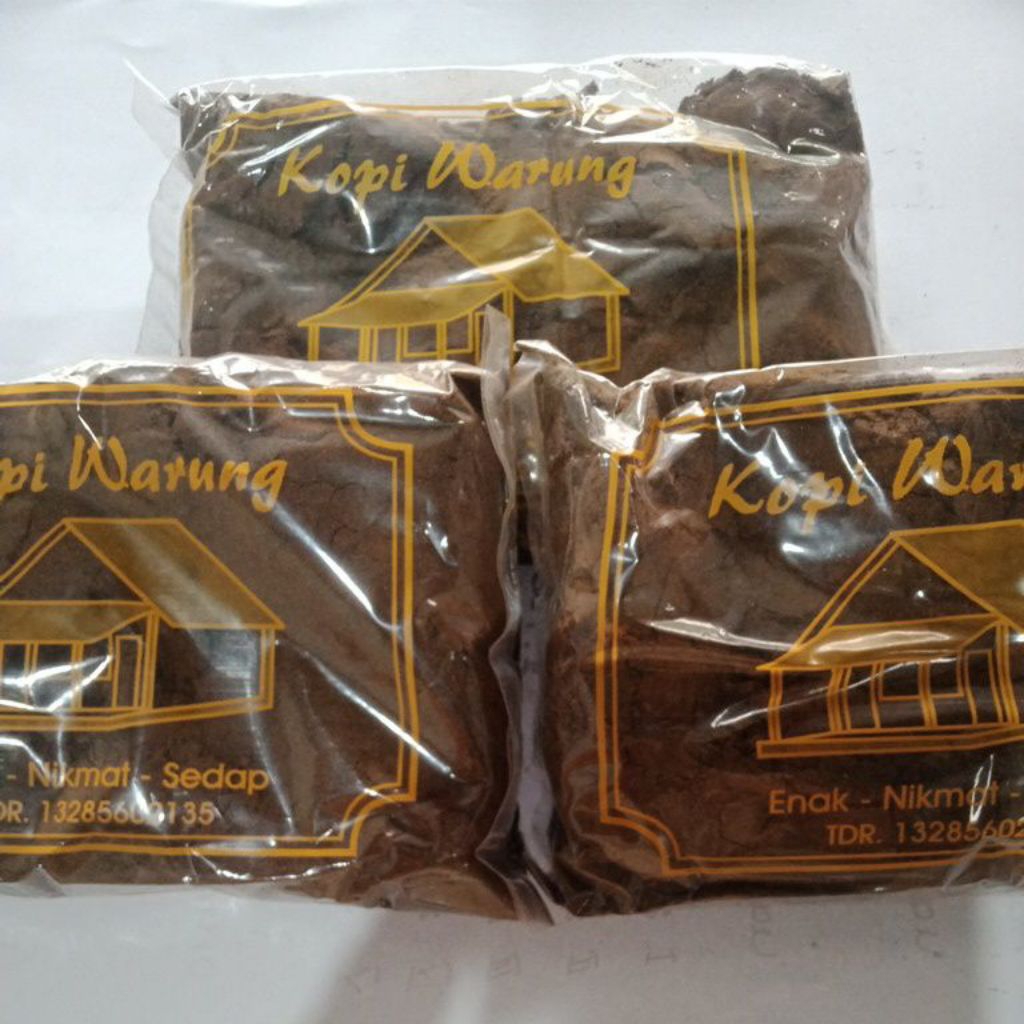 

kopi bubuk "Kopi Warung" 100gr per pack, 1 bal isi 10 pack