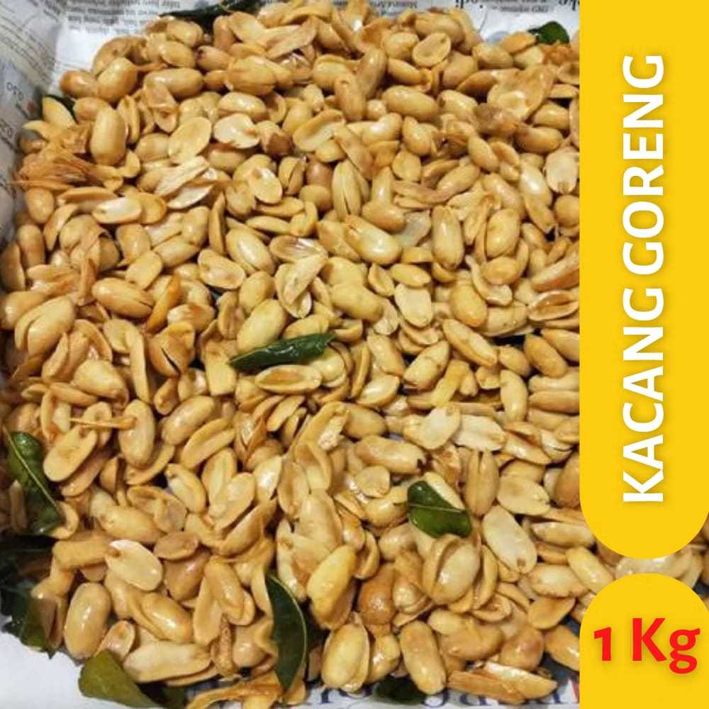 

camilan/cemilan kacang gawil bawang manis asin isi 1 kg