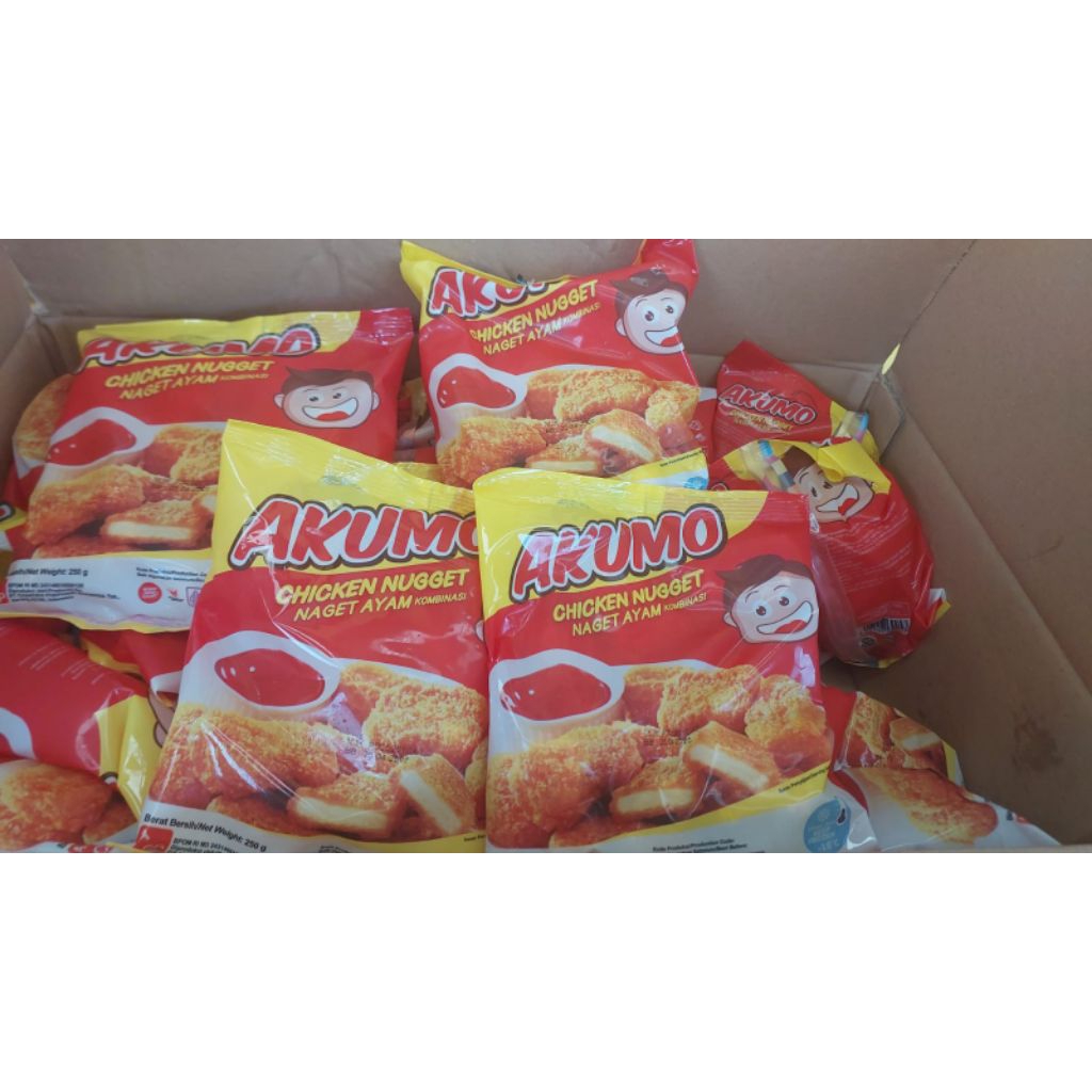 

Akumo Nugget 250gr isi 20 pack