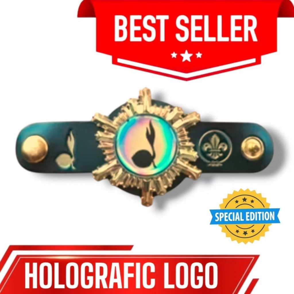 

Ring kacu/Hasduk pramuka Hologram Matahari