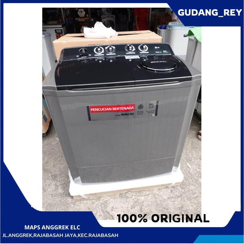 LG MESIN CUCI 2 TABUNG 14 KG / Mesin Cuci LG 2 Tabung