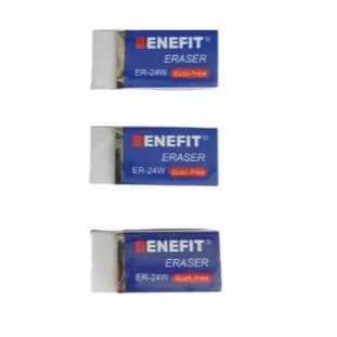 

TBMO ECER PENGHAPUS BENEFIT WHITE 9401 ER-40W / Penghapus Eraser 1Pcs
