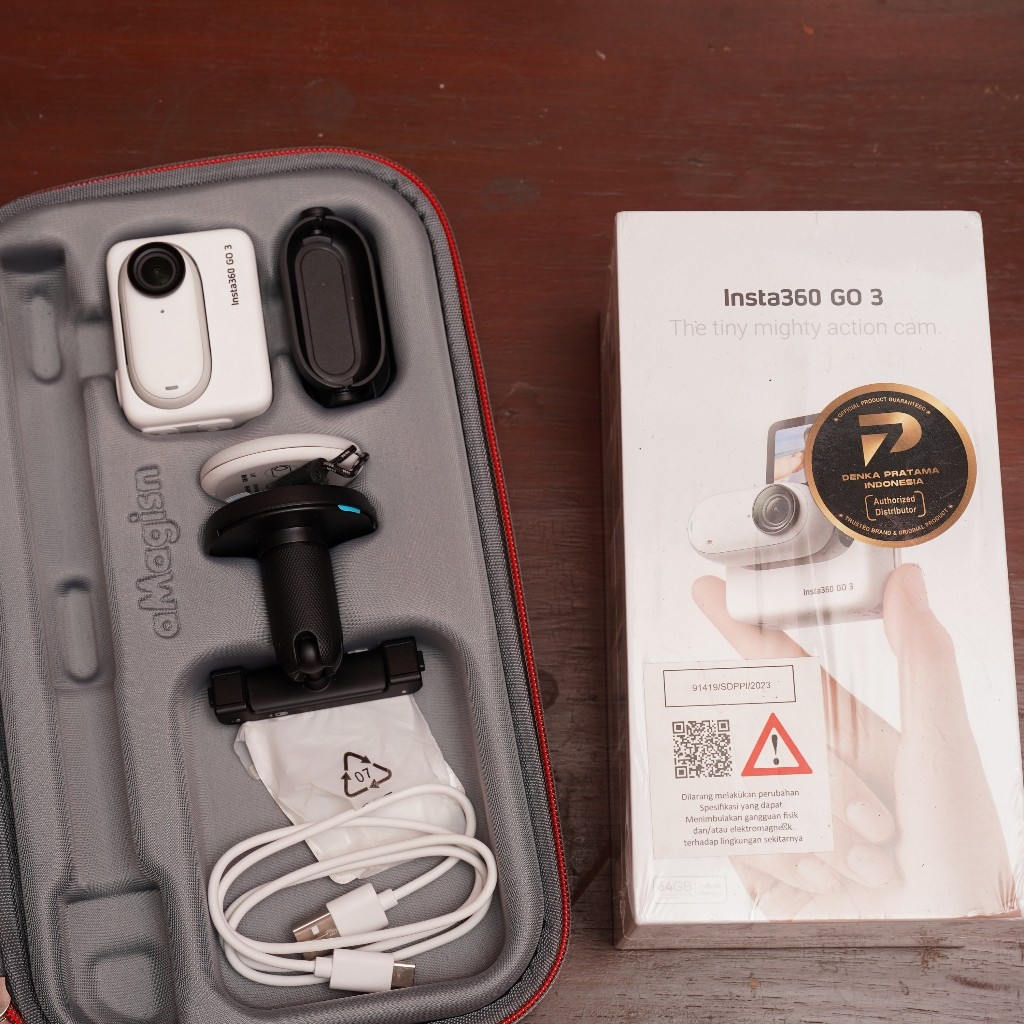 Insta360 GO 3 64GB - Bekas, fullset bonus tas