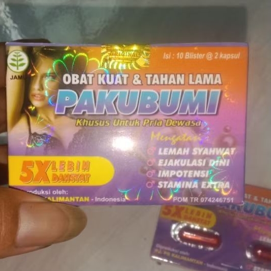 

Paku Bumi kapsul original