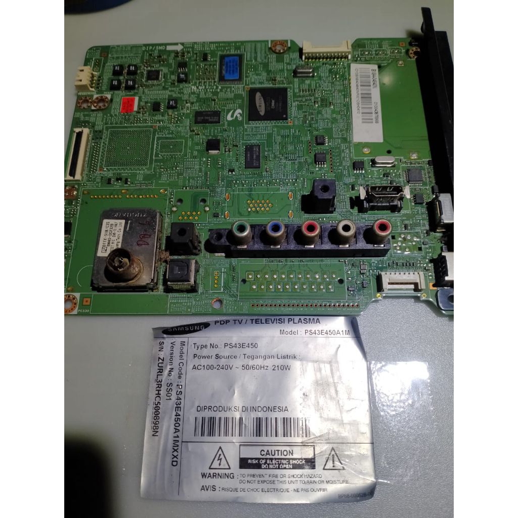 MB MAINBOARD TV SAMSUNG PS43E450 PS43E470