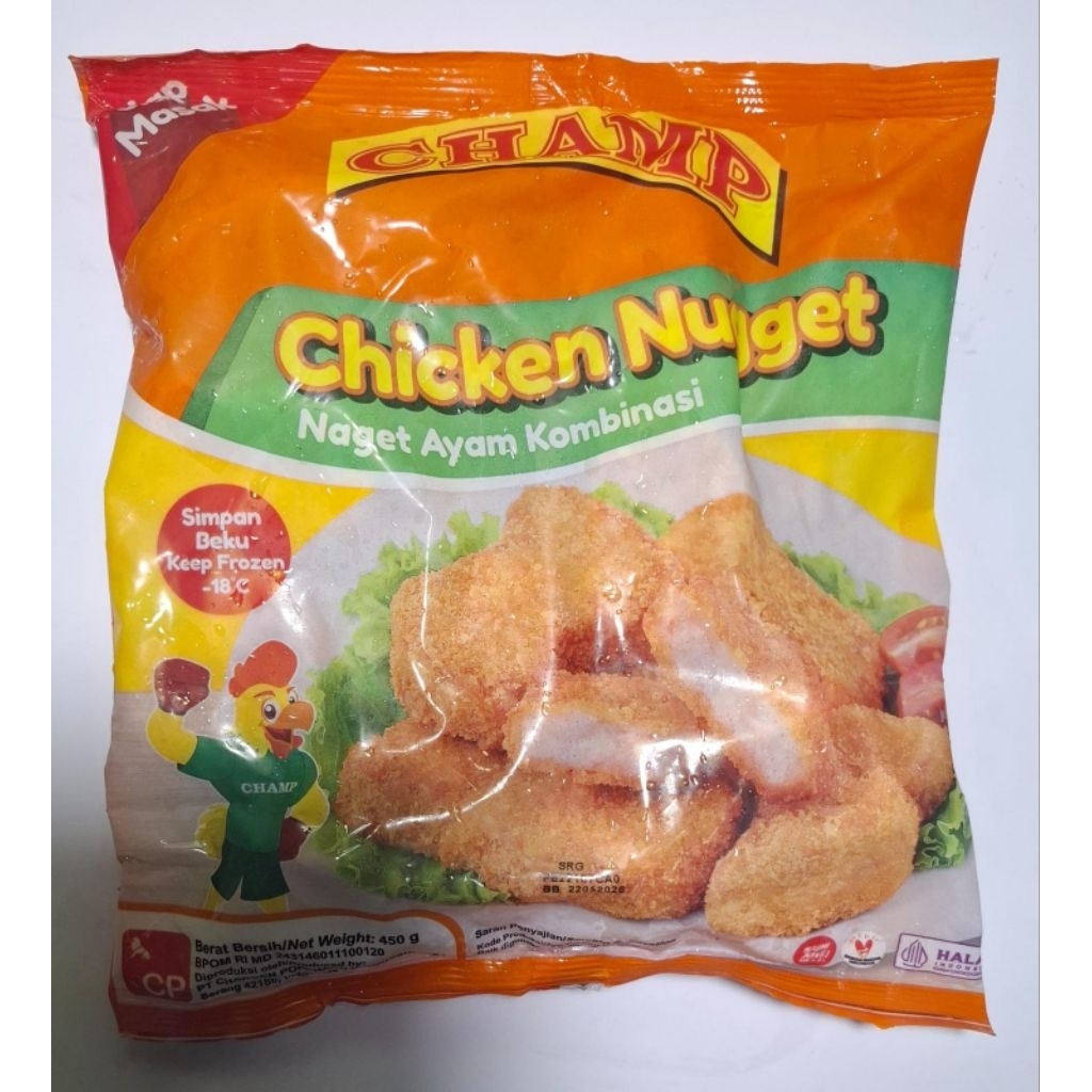 

Champ Chicken Nugget 450 gr