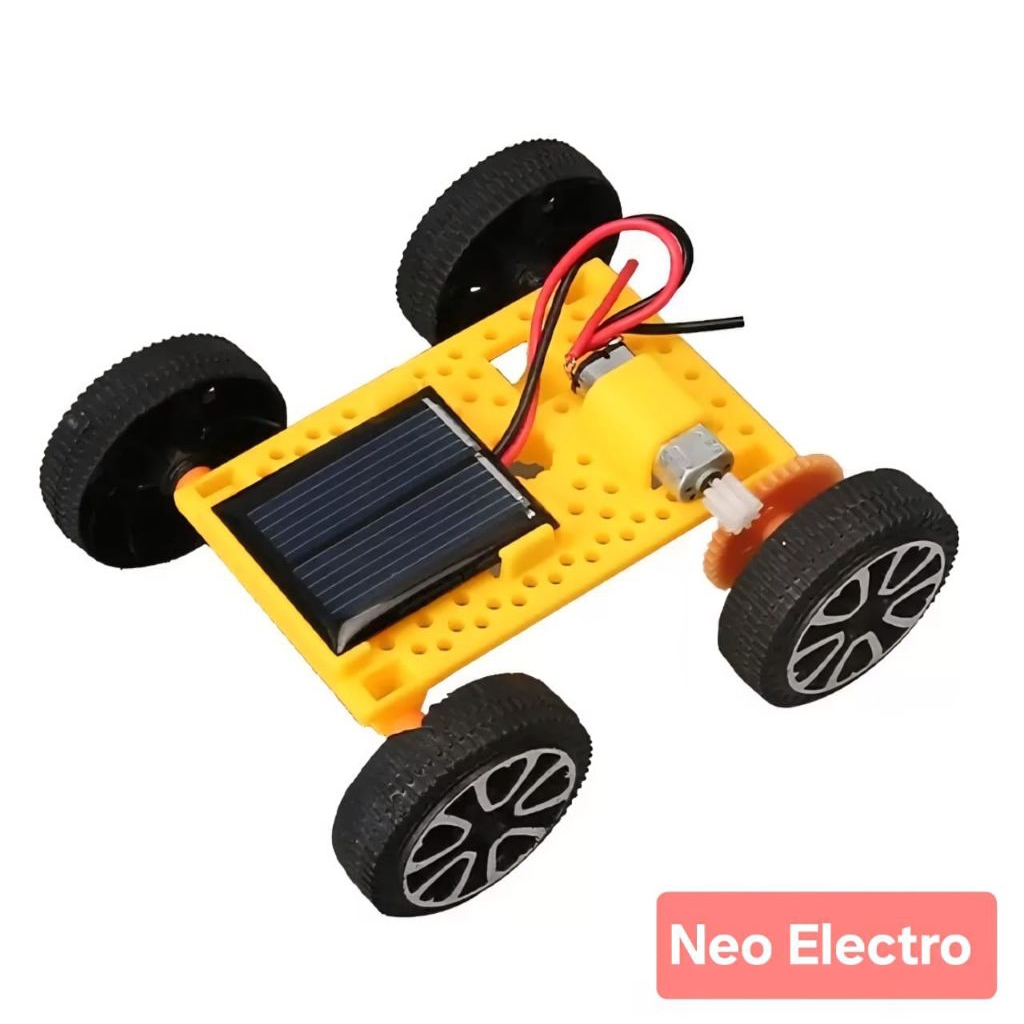 MAINAN RAKITAN MOBIL SEDERHANA TENAGA SURYA YELLOW | EDUKASI ANAK | PANEL SURYA | DIY ANAK KREATIF