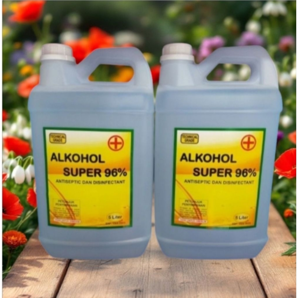 ALKOHOL 96% (5LITER) PELARUT PARFUM & ANTISEPTIC