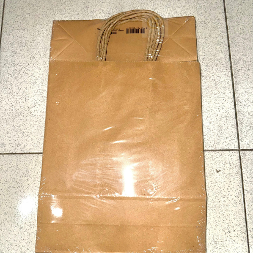 

(1 PACK / 10 PCS) PAPER BAG SEDANG COKLAT POLOS MURAH