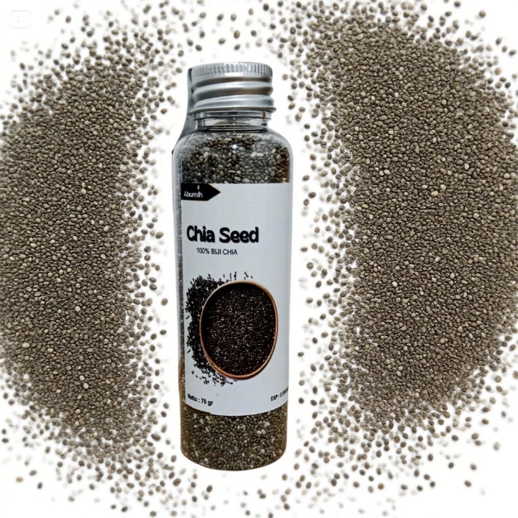

chia seed untiuk diet/chia seed organik black chia biji chia kaya nutrisi Abumih Chia Seed