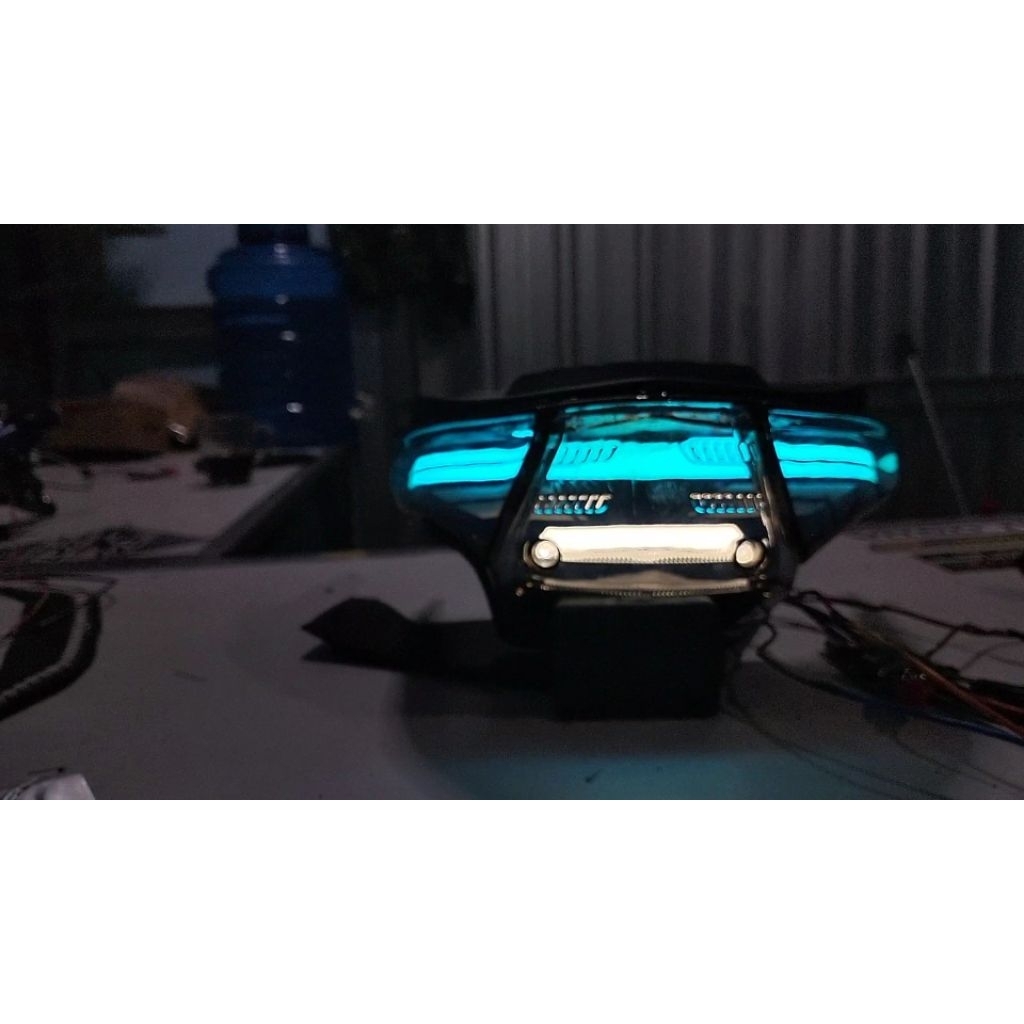 STOPLAMP LAZY BEAT KARBU RGB FULLSET