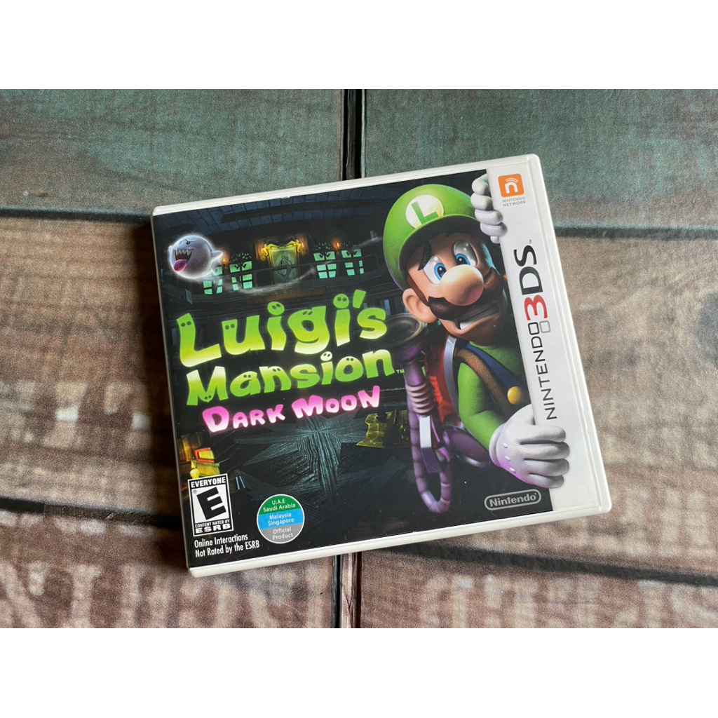 Luigi Mansion Dark Moon - Game Nintendo 3ds Second