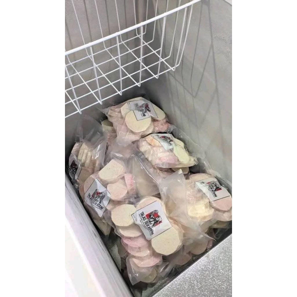 

1 KILO / KG / 1000 GRAM TALAS PRATAMA FROZEN MERK SUKATANI