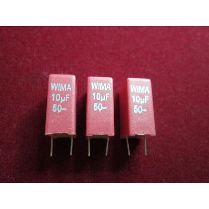 WIMA MKS 2 P=5mm 2.2uF 63V / 3.3uF 50V / 3.3uF 63V 4.7uF 50V /  4.7uF 63V / 10uF 50V