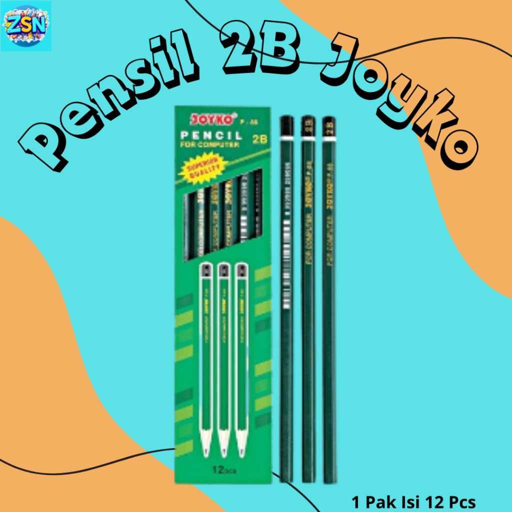 

Pensil Joyko 2B 1 Pak Pensil 2B 1 Pack Asli Original P88