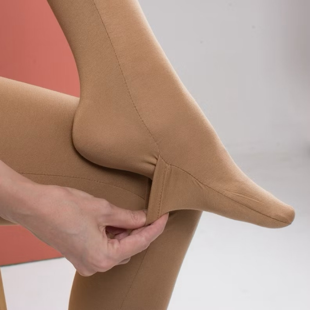 Celana Legging Wudhu Spandex Jumbo - Leging Stoking - Celana Wanita