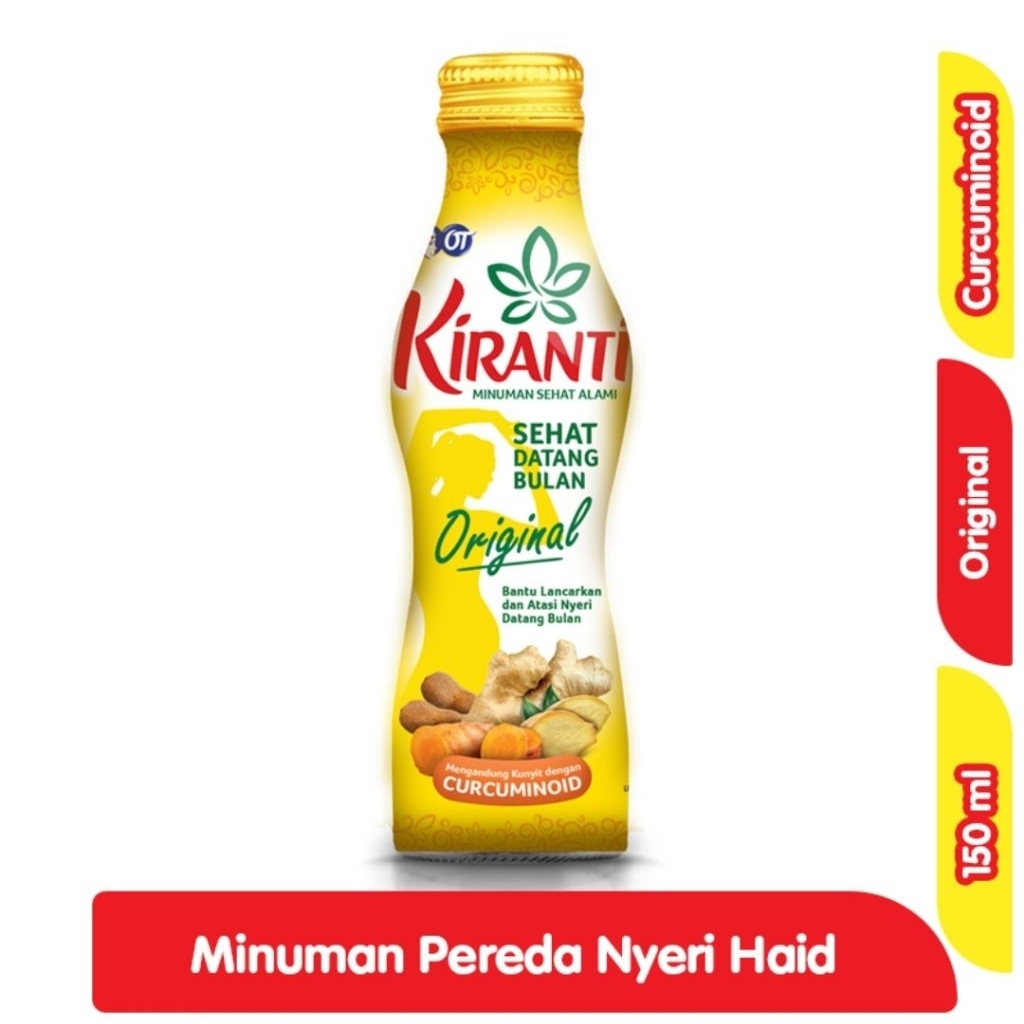 

KIRANTI DATANG BULAN BOTOL 150ML PAK (ISI 8 BOTOL)