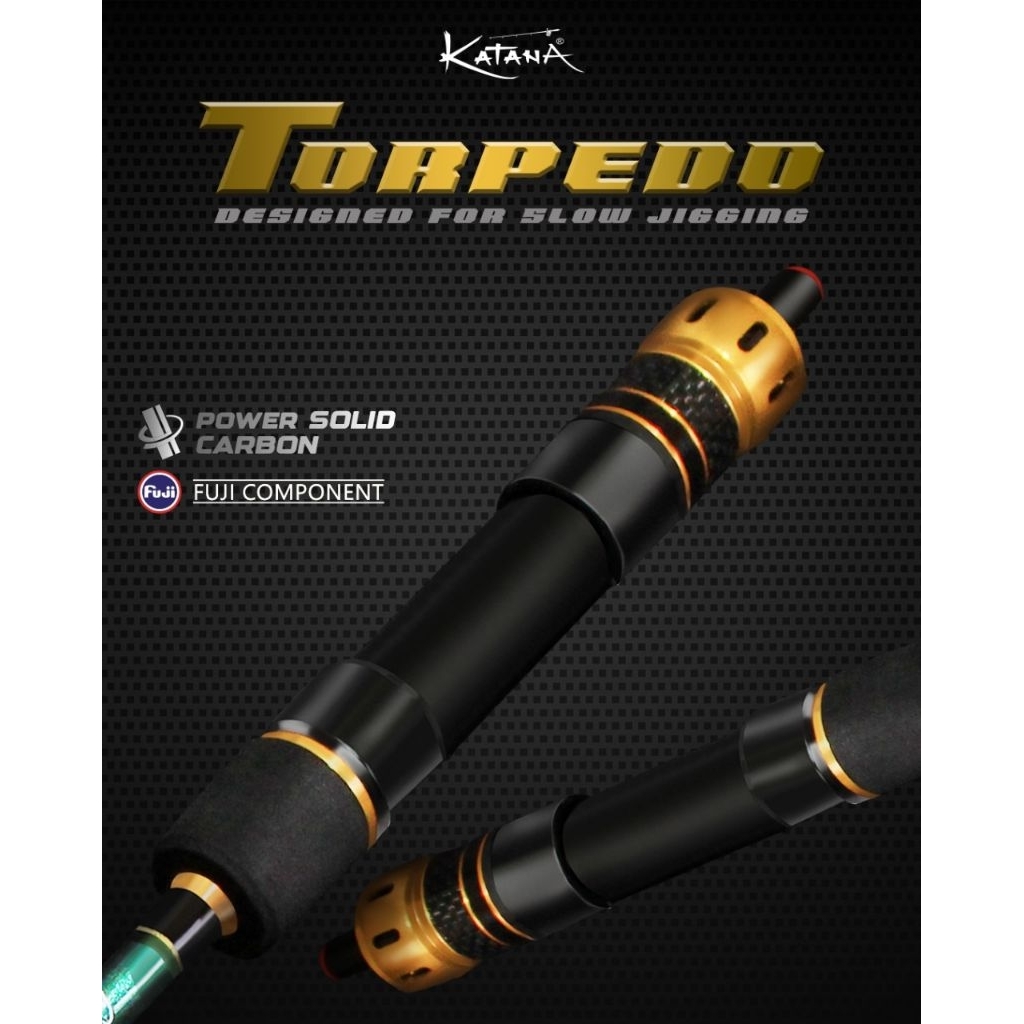 JORAN KATANA TORPEDO JIGGING 602 CARBON SOLID FUJI