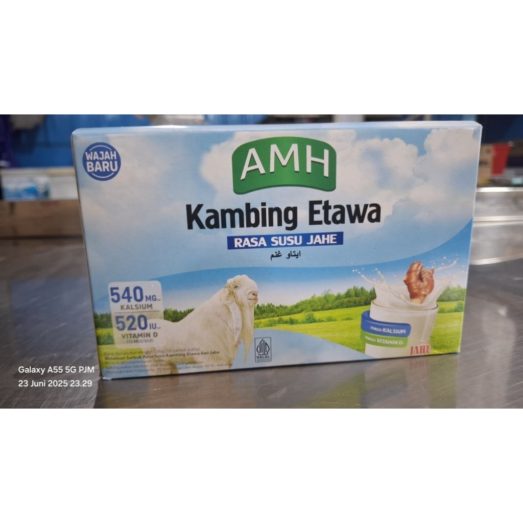 

KAMBING ETAWA RASA SUSU JAHE 250G ISI 10 SACHET