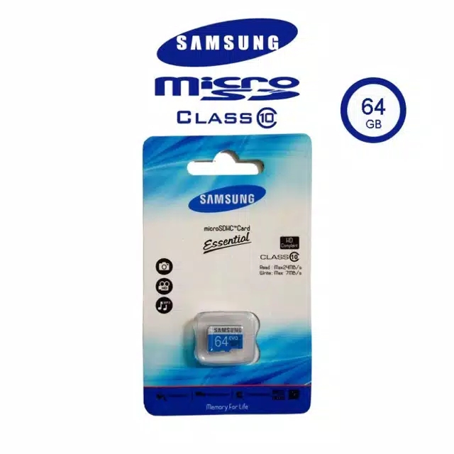 Memory Samsung / MMC Samsung/ 2gb/ 4gb/ 8gb/ 16gb/ 32gb 64GB KARTU MEMORY HP