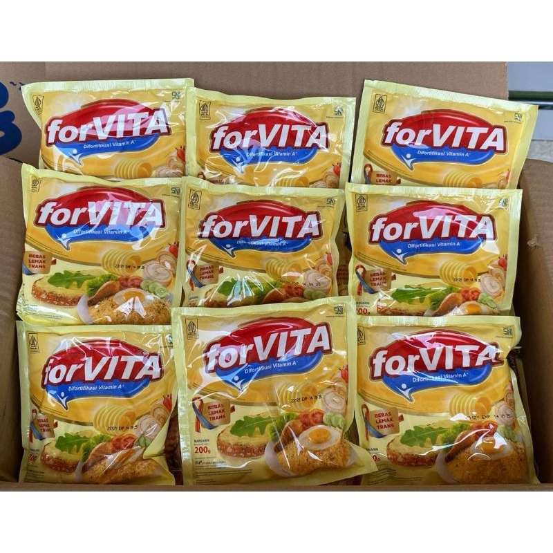 

Forvita margarin 200 gram / forvita margarin saset