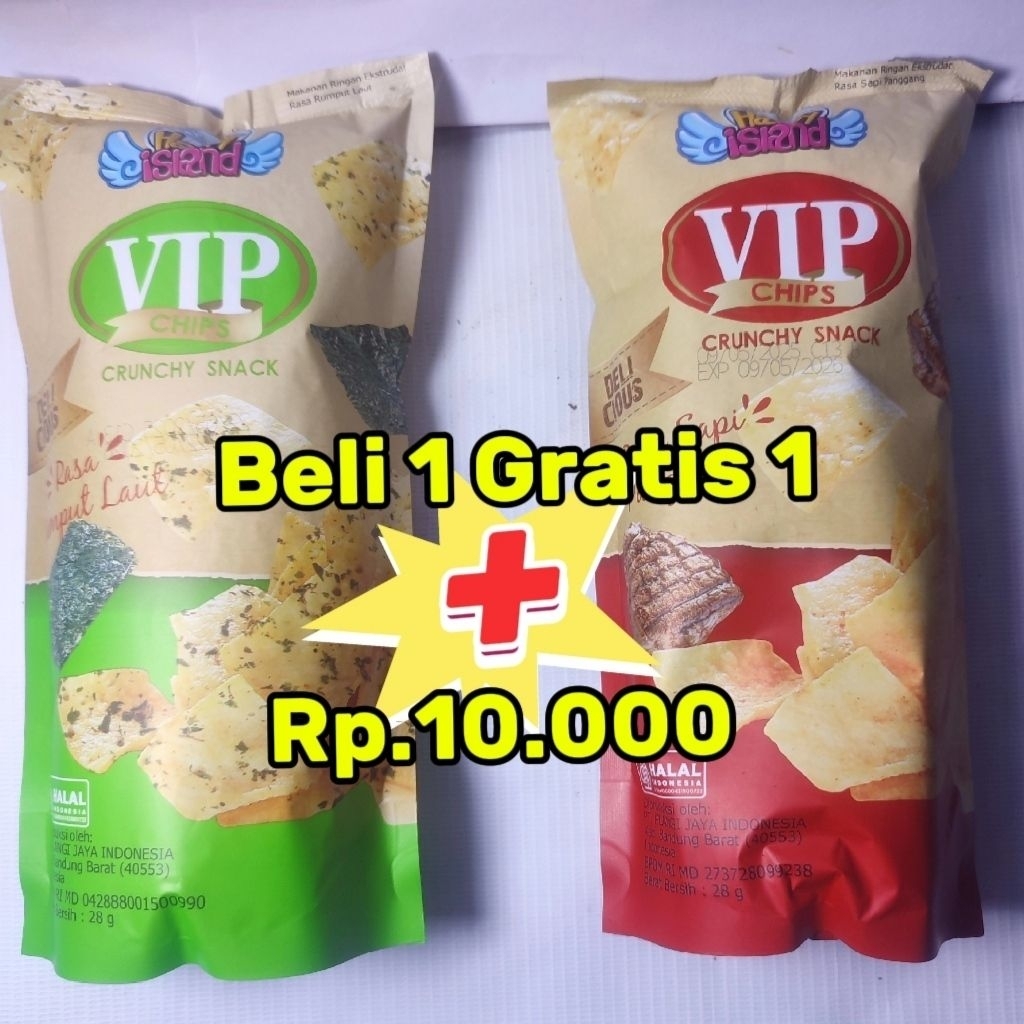 

SNACK VIP TERBAIK! Kualitas Terjamin Beli 1 Gratis 1