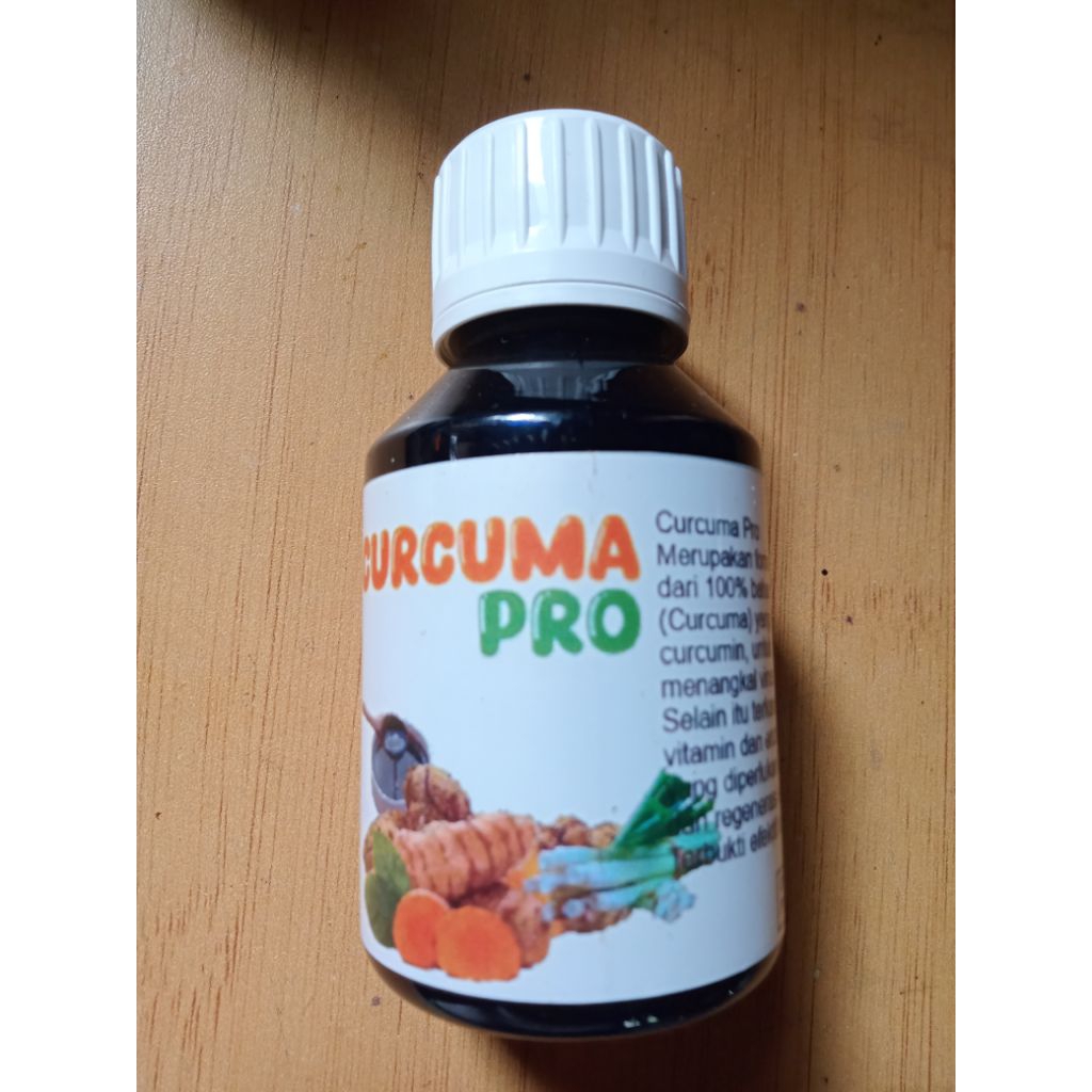 CURCUMA PRO BIO HERBA HERBAL ORGANIK PROBIOTIK SEKARANG TERSEDIA KEMASAN ECER 100ML