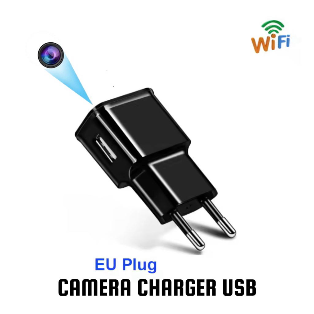 Camera Wifi Charger Adaptor USB Kamera Pengintai cctv