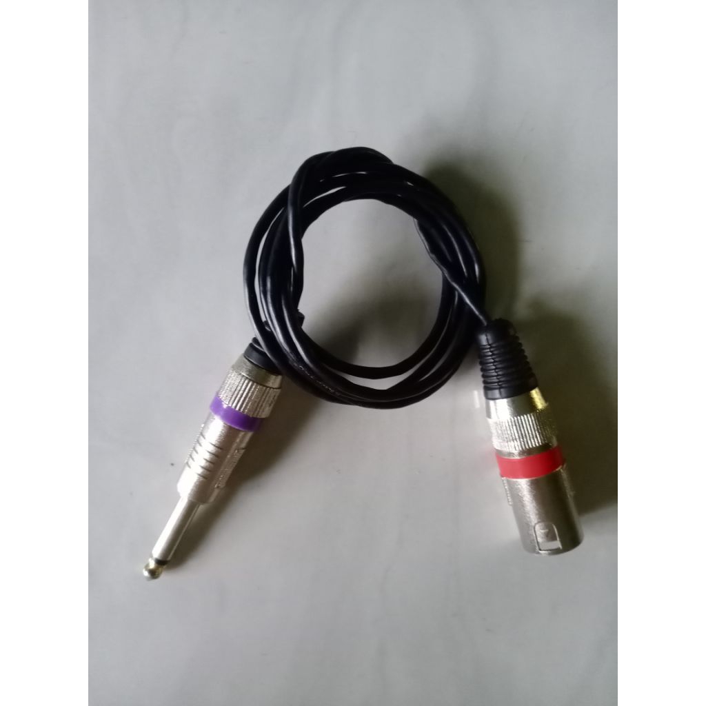 kabel jek mixer ke power