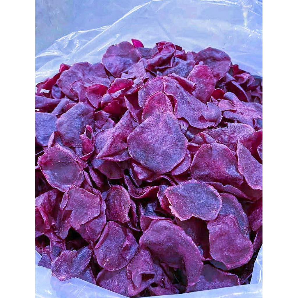 

Keripik ubi ungu lezat bergizi tanpa pengawet 250 gram