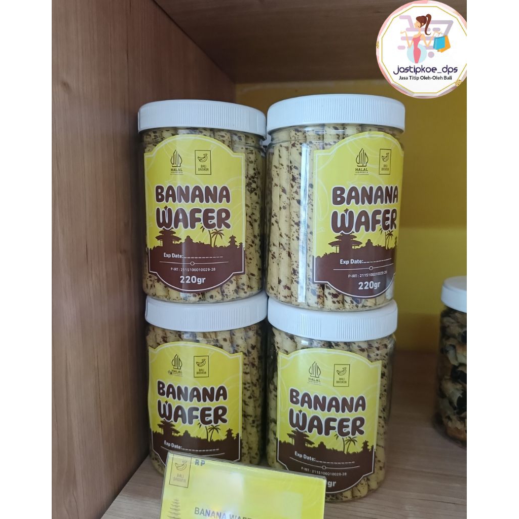 

BANANA WAFER BY BALI BANANA OLEH OLEH ASLI KHAS BALI + BUBBLE WRAP